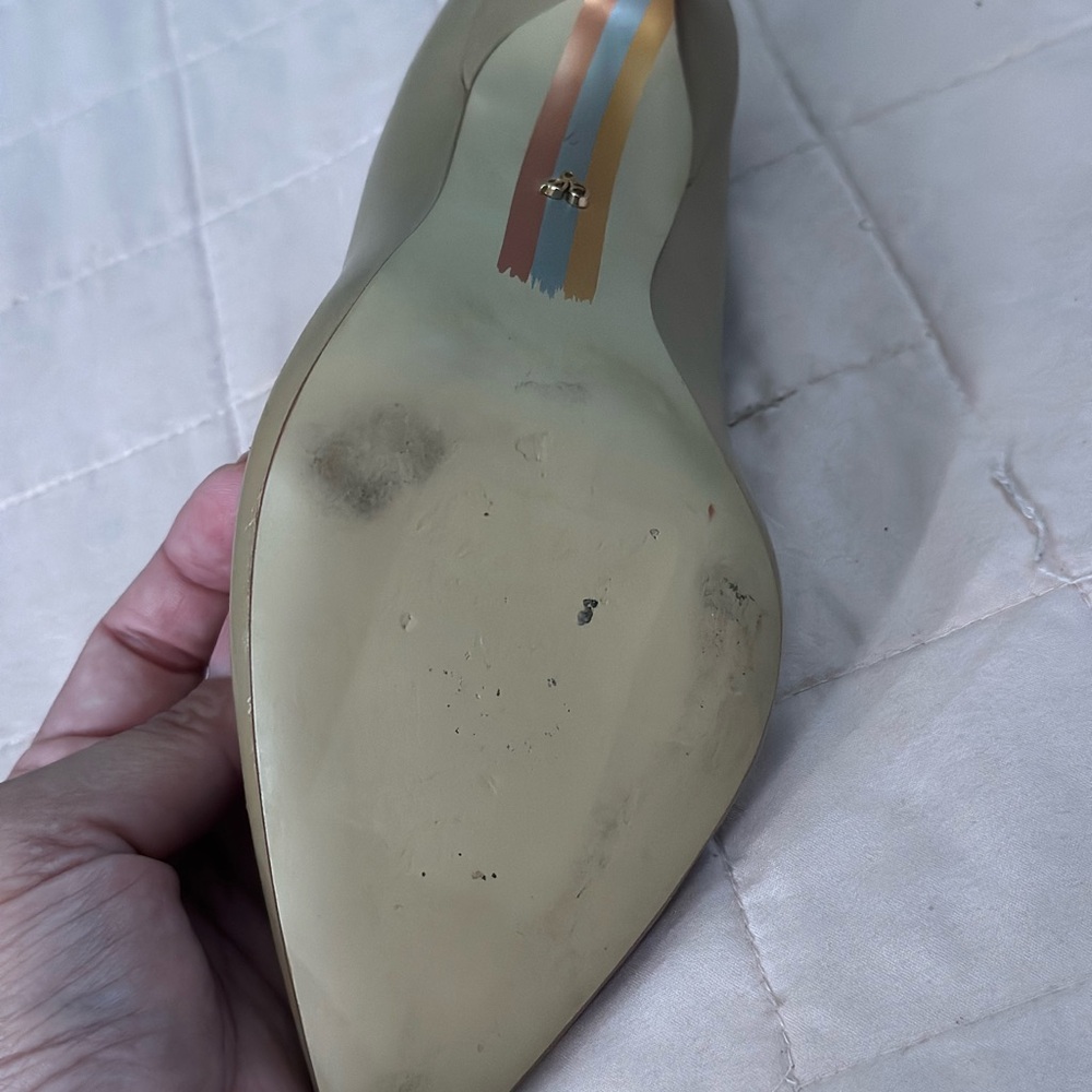 Sam Edelman Classic Nude Heels - Picture 2 of 5